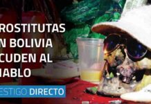 Prostitutas bolivianas amarran a sus clientes con ayuda del diablo