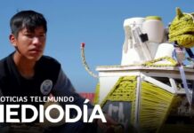 Estudiantes de la comunidad Urus reciclan, desde la totora hasta los artefactos electrónicos, para hacer robots