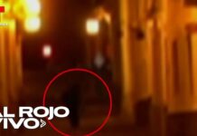 Monja fantasma se pasea por la Calle de Huesos de Sucre