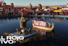 En Guaqui una laguna misteriosa concede deseos, quienes cruzan son los bailarines de la «morenada»