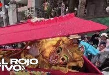 Arrancaron los carnavales en La Paz con el desentierro del pepino, estuvo Al Rojo Vivo
